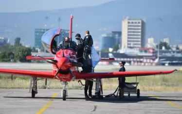  Президентът в машината