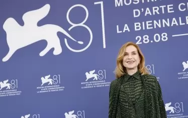  Председателката на журито Изабер Юпер