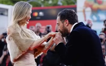 С режисьора Пабло Лараин.