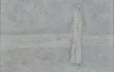 "Спомен", 1981, маслени бои върху платно.