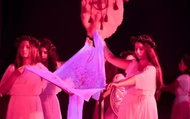  Моменти от досега представените мистерии на траките в рамките на тазгодишното издание на фестивала.