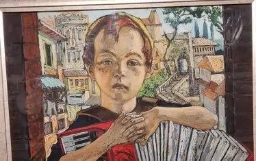 Деца ни гледат с мъдри очи от картините на Петринел Гочев