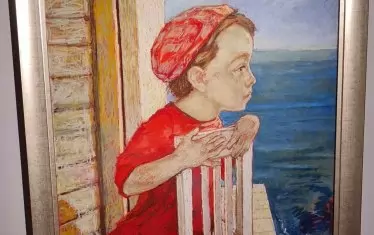  Още едно от "възрастните" деца на художника...