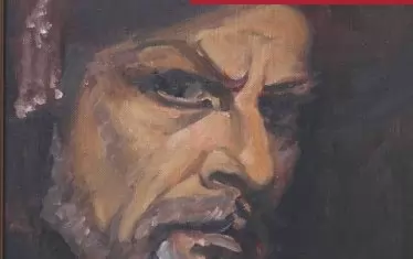  Никола Гюзелев, автопортрет в роля.