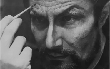  Плакатът за изложбата в Рим.