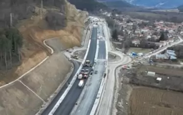  Пътен възел Ребърково бе завършен през март т.т.