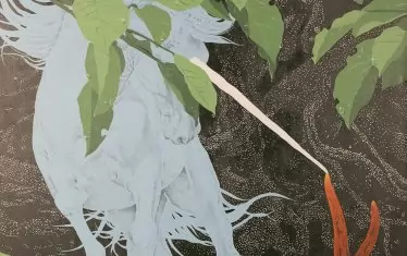  Белият еднорог олицетворява идеята за свобода.