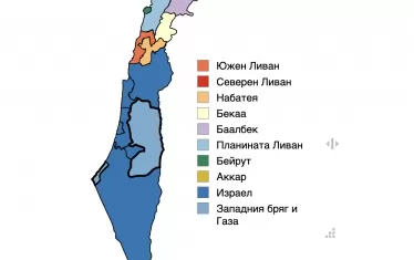  Израелската армия вероятно ще действа в ливанските провинции Набатея и Южен Ливан
