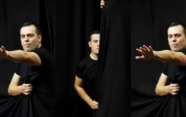 Васил Спасов ще представи интерактивния спектакъл "Соло плейбек театър" с музиката на Станимира Тенева