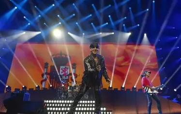  Още един момент от неотдавнашния концерт в испанската столица.