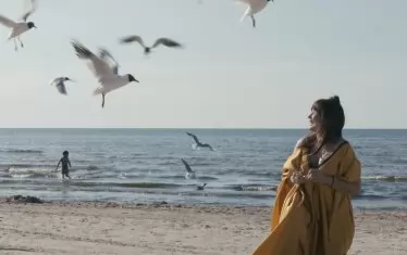  Аня Пенчева във фотосесия за проекта.