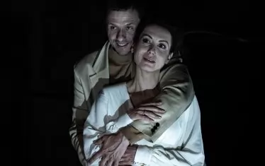  С Илиана Коджабашева в "Русалка" по А. С. Пушкин с режисьор младата Теодора Лилян.