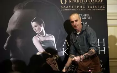 На премиерата на своя последен филм "Невидимата нишка".