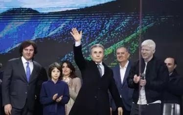Бидзина Иванишвили, основател на "Грузинска мечта", ликува от изборния резултат