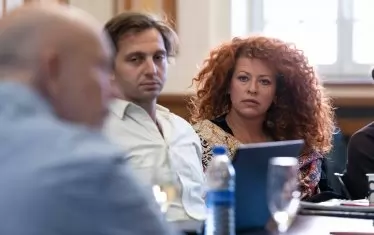 Ева Тепавичарова и Ненчо Костов