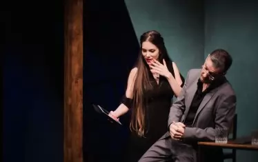  Димитър Живков и Стефани Ивайло - едно интригуващо партньорство.