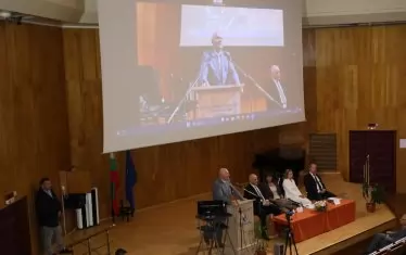 Проф. Галин Цоков откри заседанието на Съвета на ректорите.