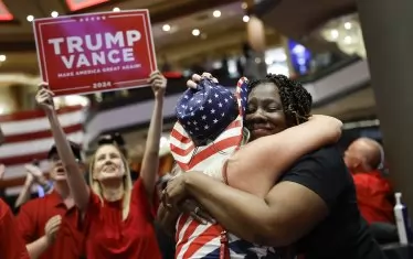  А привържениците на Тръмп започнаха да празнуват