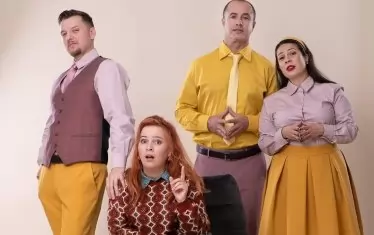  С екипа на "Изтрий веднага!" - Здрава Каменова, Евгения Роева и Тони Карабашев.