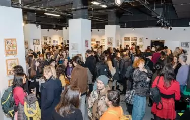 Гостите на откриването.