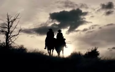 Кадър от уестърна "Ръжда"