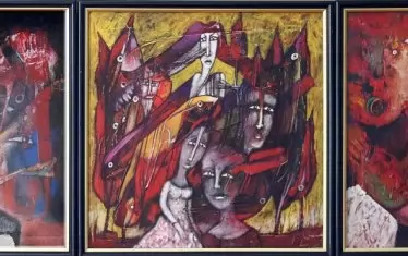  Триптих "Горските феи".