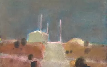  Чрез меките багри авторът постига вътрешен лиризъм на внушението.