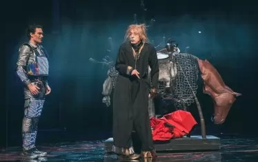  Малин Кръстев и Борис Кръстев в "Рекс Регис 2084".