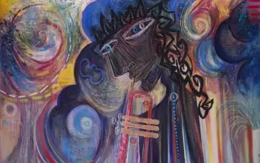  За художника цветовете са звуци, а звуците - цветове.