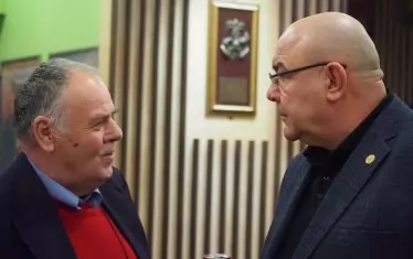  Ивайло Калоянчев (вляво) и Калин Сърменов.