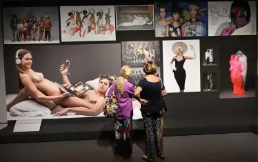  От изложбата "Професия фотограф" в Милано.