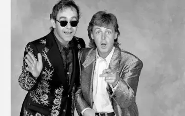 Дългогодишно приятелство свързва двете легенди на поп и рок музиката.