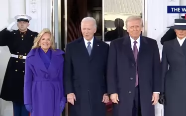 Семейство Байдън прие семейство Тръмп в Белия дом