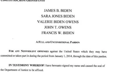  Последният акт на Джо Байдън като президент на САЩ