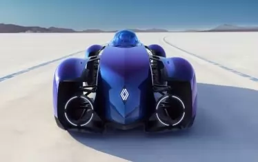  Електромобилът има уникални фарове