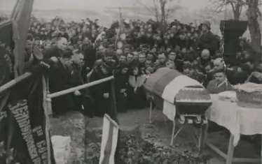 Погребението на Владимир Заимов.