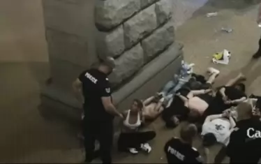 По време на протестите срещу Пеевски и Борисов през лятото на 2020 г.  МВР действа по съвсем друг начин