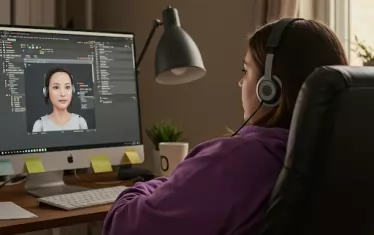 Сякаш има призрак зад клавиатурата. 