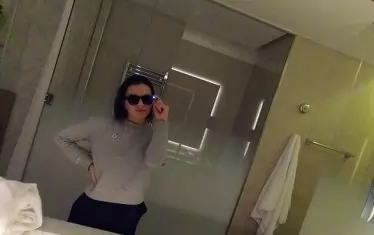 Ваня Габерова пробва очила за наблюдение