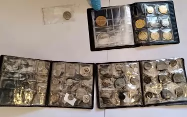  Част от иззетите монети