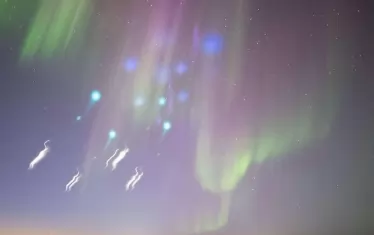 NASA изстреля ракети в Северното сияние