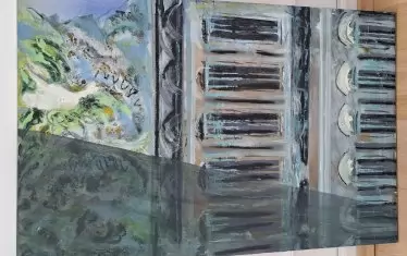  За художника библиотеката е място на свободата.