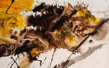   Цветните абстракции на Пити за познати в много страни.