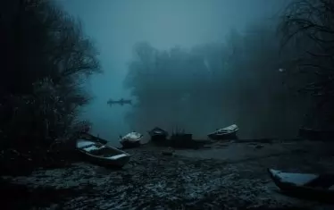 Призрачният Дунав от гледна точка на фотографа, поставил се на мястото на осъдените.