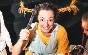 Няколко сезона в театър "София" Силвия радваше децата като Пипи.