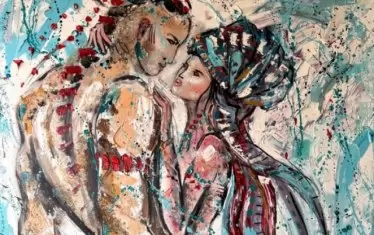  Етно полъх в картините... 