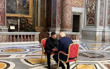 Срещата е продължила 15 минути