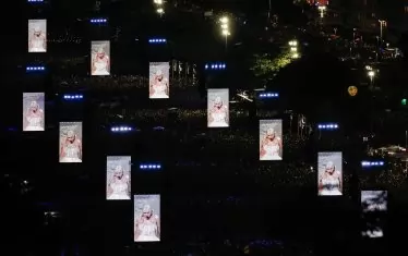  Момент от шоуто.