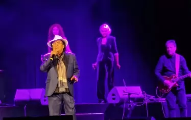  Момент от концерта.