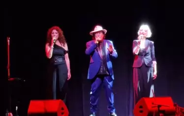   Момент от концерта.